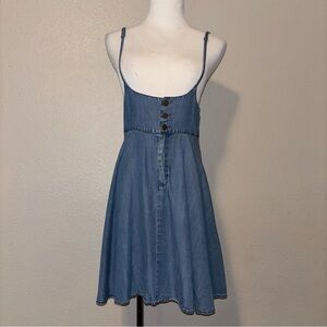 C&V Chambray Pinafore